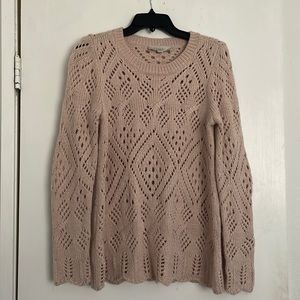 Soft pink sweater